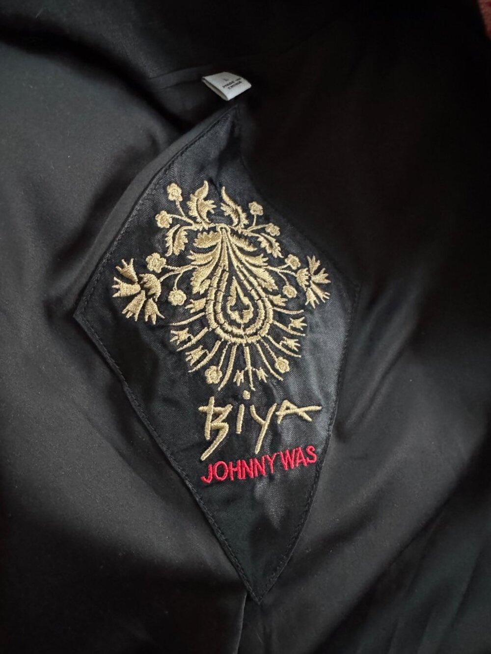 Johnny Was BIYA Fully Embroidered Jacket Coat US Large - Picture 14 of 16
